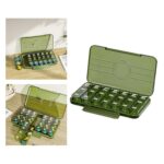 Portable Weekly Pill Box Organiser Daily Pill Keeper 21 Grid Container (1 Pc) - Image 5