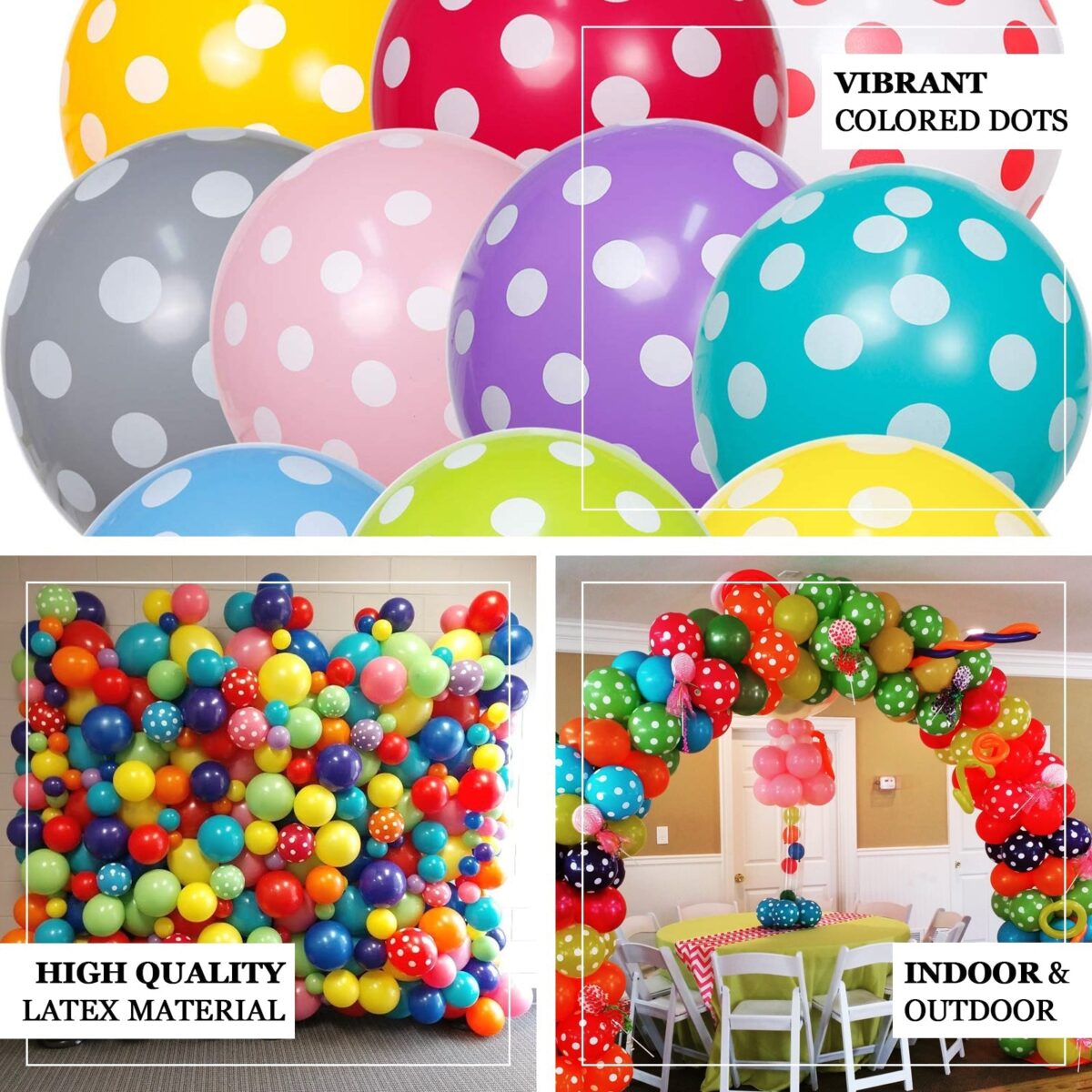 Balloon Pack for Birthday Party Decoration & Occasions (100pack) - Image 6