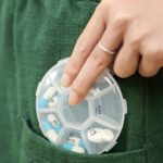 7-Sided Portable Pill Box Medicine Planner Small case - Image 3