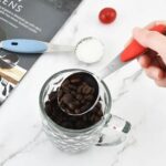 Measuring Cups and Spoons Stackable Set with Silicone Handle(5 Pc Set) - Image 4