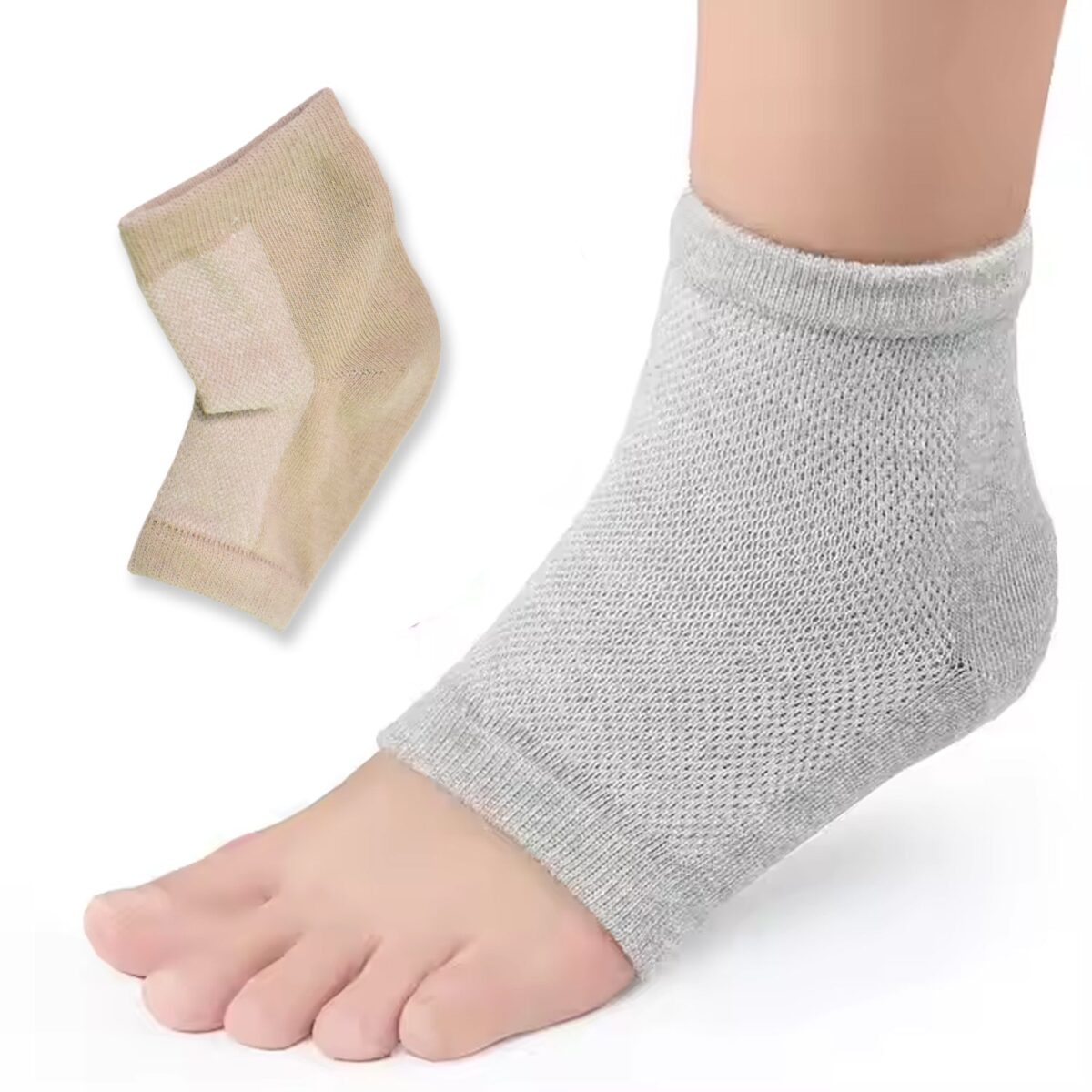 Heel Socks Overnight Heels While You Sleep (1 Pair / Mix Color) - Image 5