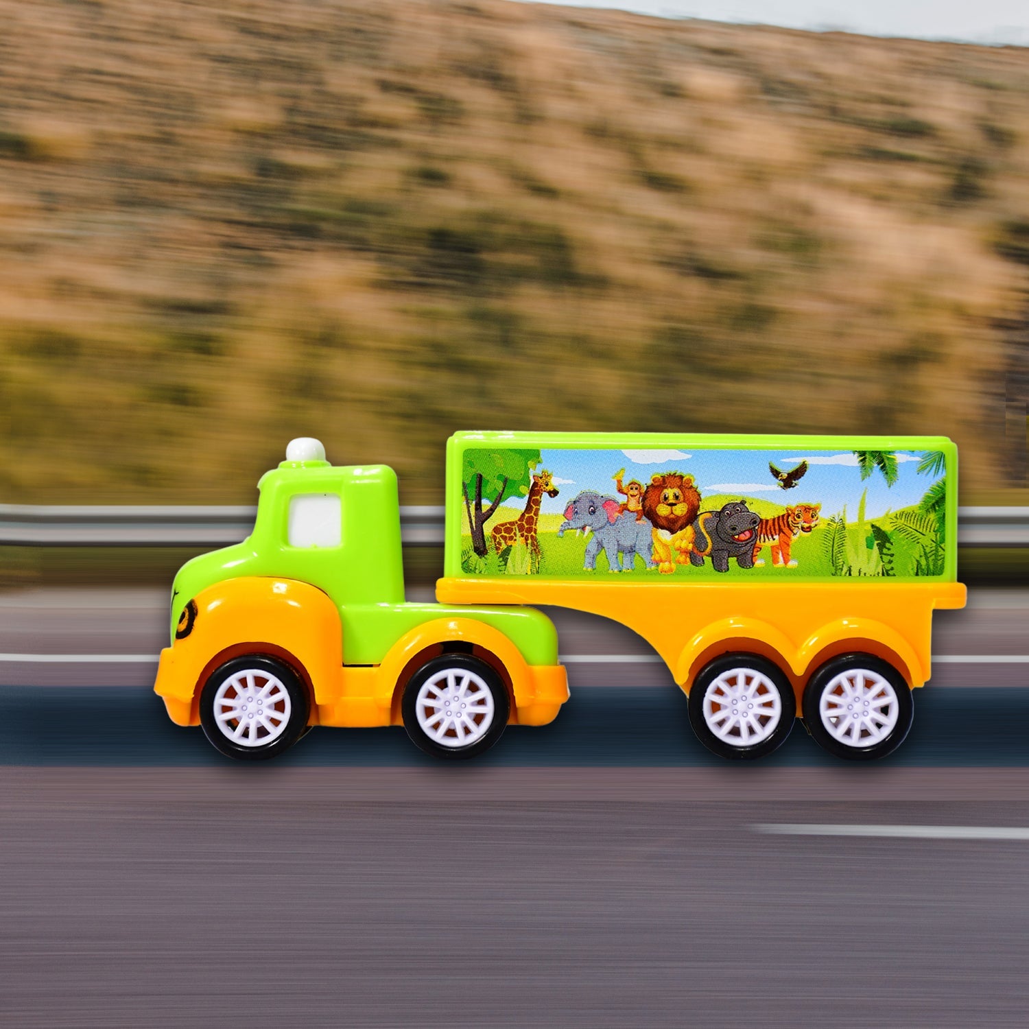 03_53e27901-caae-4a14-8841-8992e4e811e4.jpg Small Green and yellow Toy Truck. - Image 5