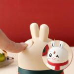 Rabbit Shape Toothpick Dispenser Pressing Small Size Accessory Durable Red | Home & Garden | Kitchen, Dining & Bar | Kitchen Storage & Organization | Racks & Holders Dining Room Table Decoration (1 Pc ) - Image 6