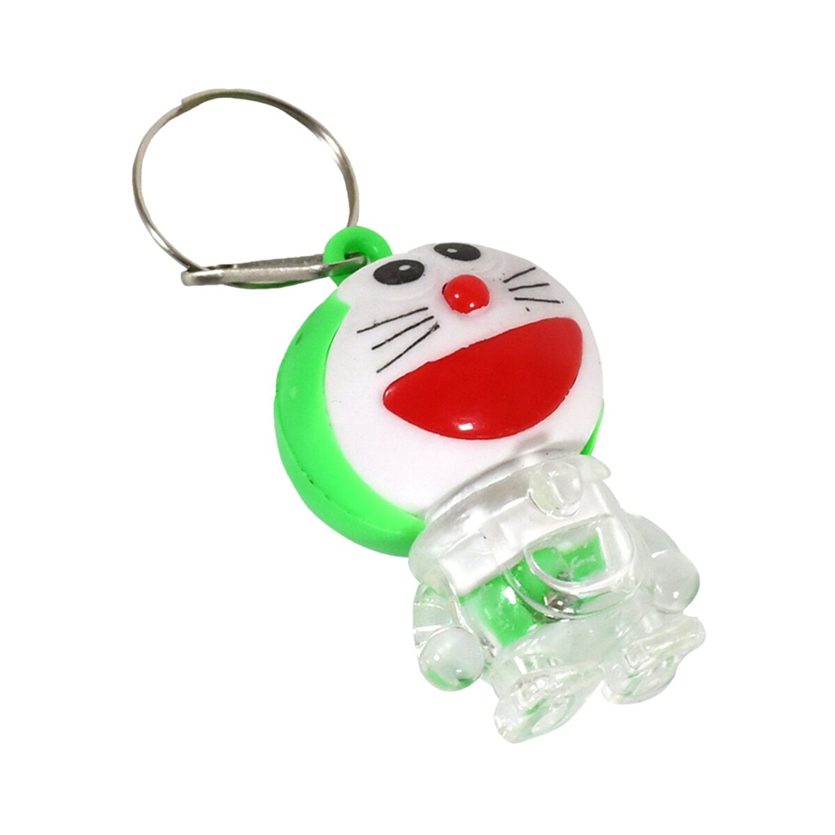 Doremon lightning keychain, 2 colored lightning keychain (1 pc) - Image 1