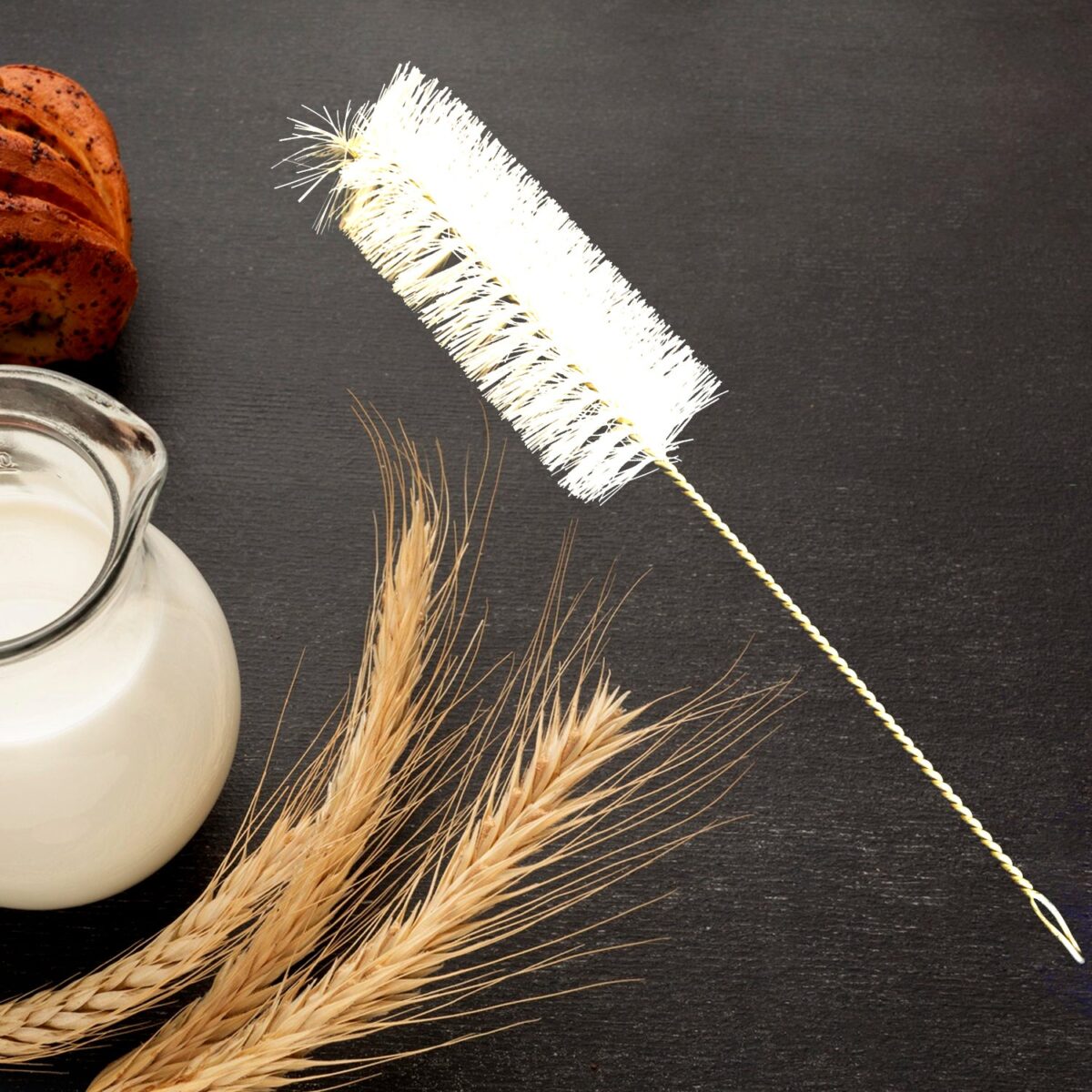 Safe Cleaning Brush Drinking Straw Cleaning Brush Bottle Cleaner Brush (1 Pc / 25 CM) - Image 3
