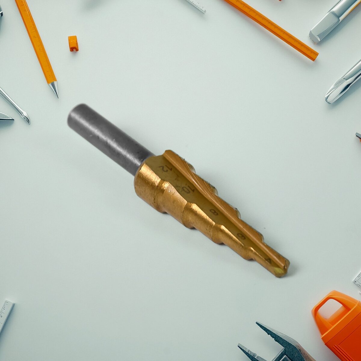 Step Drill Bit for Metal, High-Speed Steel Step Drill Bit (1 pc / 4-12 MM) - Image 7