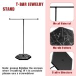 T Shape Necklace Holder Jewelry Stand (1 Pc) - Image 3