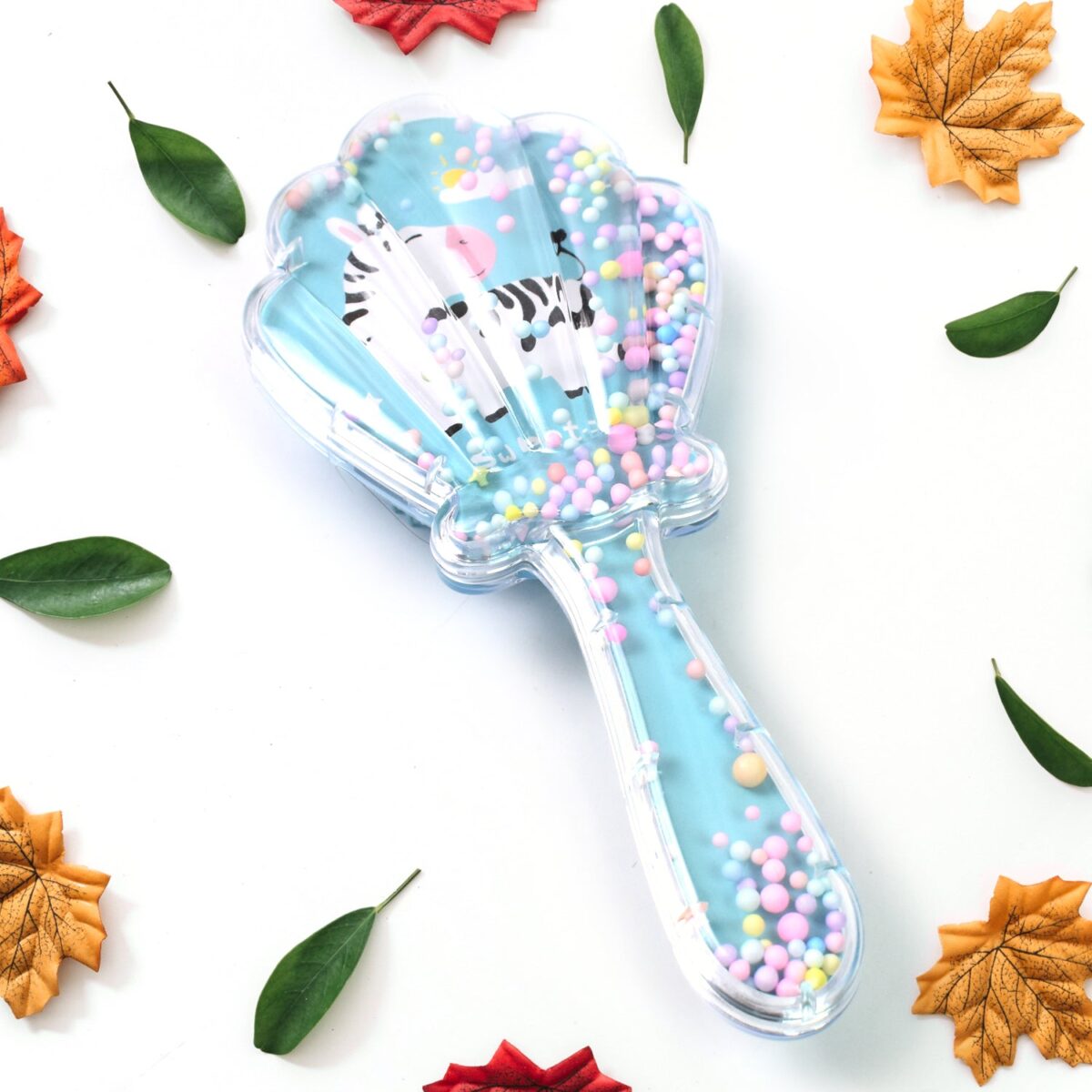 Cartoon Hair Brush Massage Shower Comb Blur Wet Salon (1 Pc ), Hair accessories - Image 6
