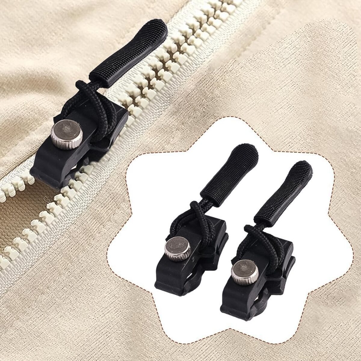 Portable Universal Detachable Zipper Slider (1 Pc / Medium) - Image 7