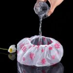 Shower Cap Bath Shower Cap ,Women Reusable Waterproof Women Shower - Image 3