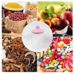 Transparent Kitchen Plastic Container/ Jar Set (2 Pcs Set / 1100 ML Approx) - Image 3