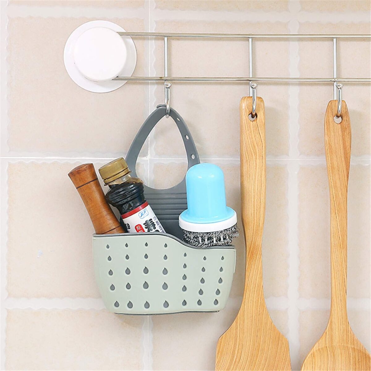 Multifunctional Kitchen Sink Organiser Kitchen Sink Caddy (1 Pc) - Image 3