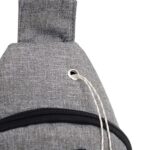 Waterproof Waist Bag, Shoulder Bags USB Charging Earphone Hook Sling Travel Bag (1 Pc / Mix Color) - Image 3