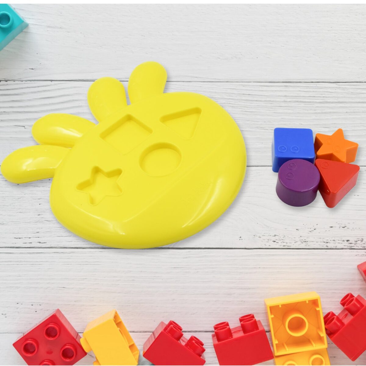Octo Shape Sorter Toy for KidsÃ¢â‚¬â„¢ Learning & Grasping (1 Pc) - Image 6