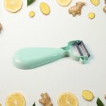 Apex Multipurpose Ginger Peeler with Stainless Steel Dual Blade - Image 4