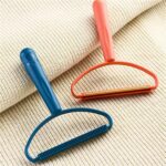 2-in-1 Portable Lint Remover â€“ Long-Handle Brush & Sticky Roller for Clothes, Furniture & Carpets (1 Pc) - Image 4