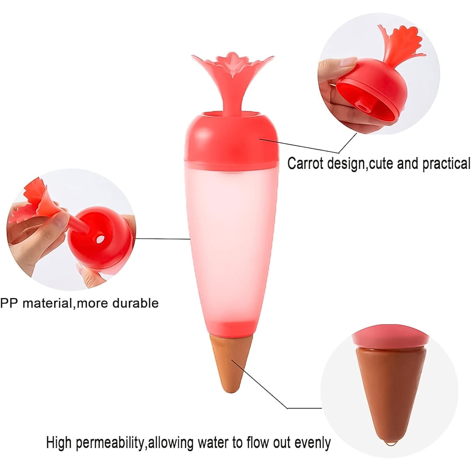 03_85bfdcf2-0aca-46c7-b576-665e6825a904.jpg Self Watering Spike Plant Watering Globes And Automatic Plant Watering System (1 Pc) - Image 5