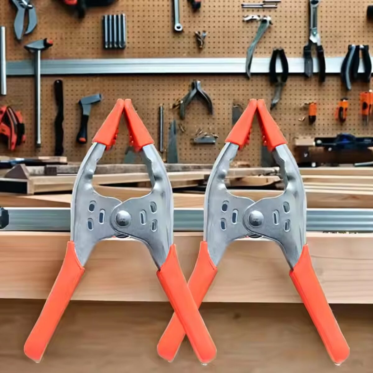 6 Inch Spring Clamps, Heavy Duty Spring Metal Spring Clamps (1 Pc) - Image 4