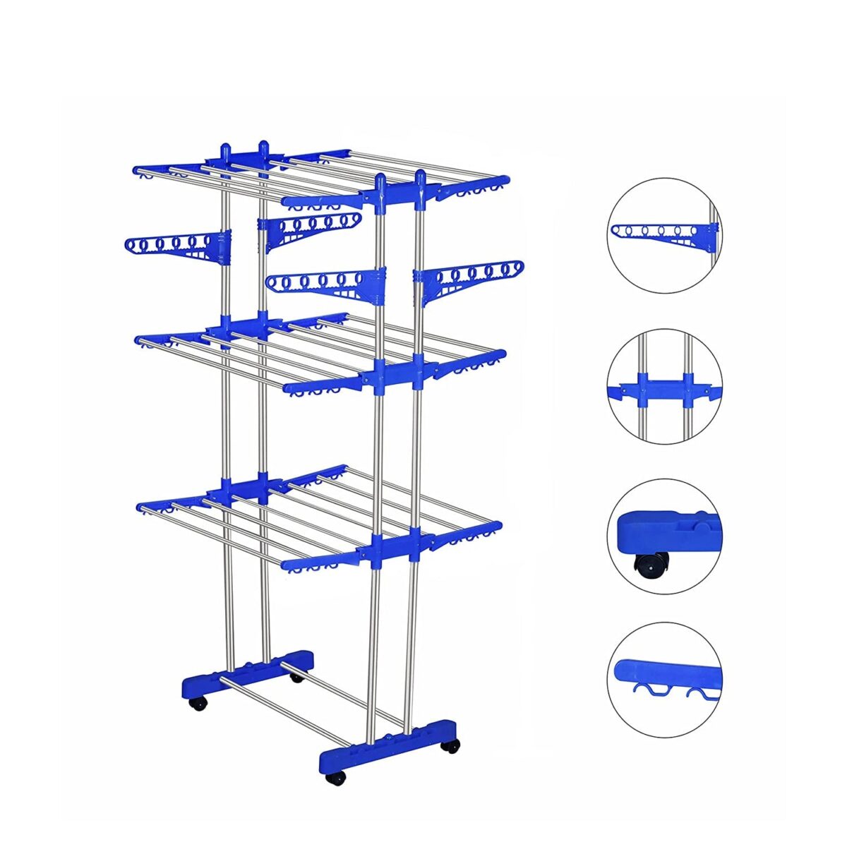 Stainless Steel Cloth Drying Stand - Image 6