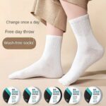 Portable Disposable Socks Outdoor Compression Travel Sock (1 pair) - Image 7