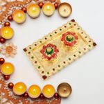 Tray Shape Special Puja Thali (1 Pc / Mix Design) - Image 4
