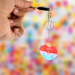 Compact Pop It Keychain â€“ Fun Stress Relief Fidget Toy (1 Pc | Mix Design) - Image 5