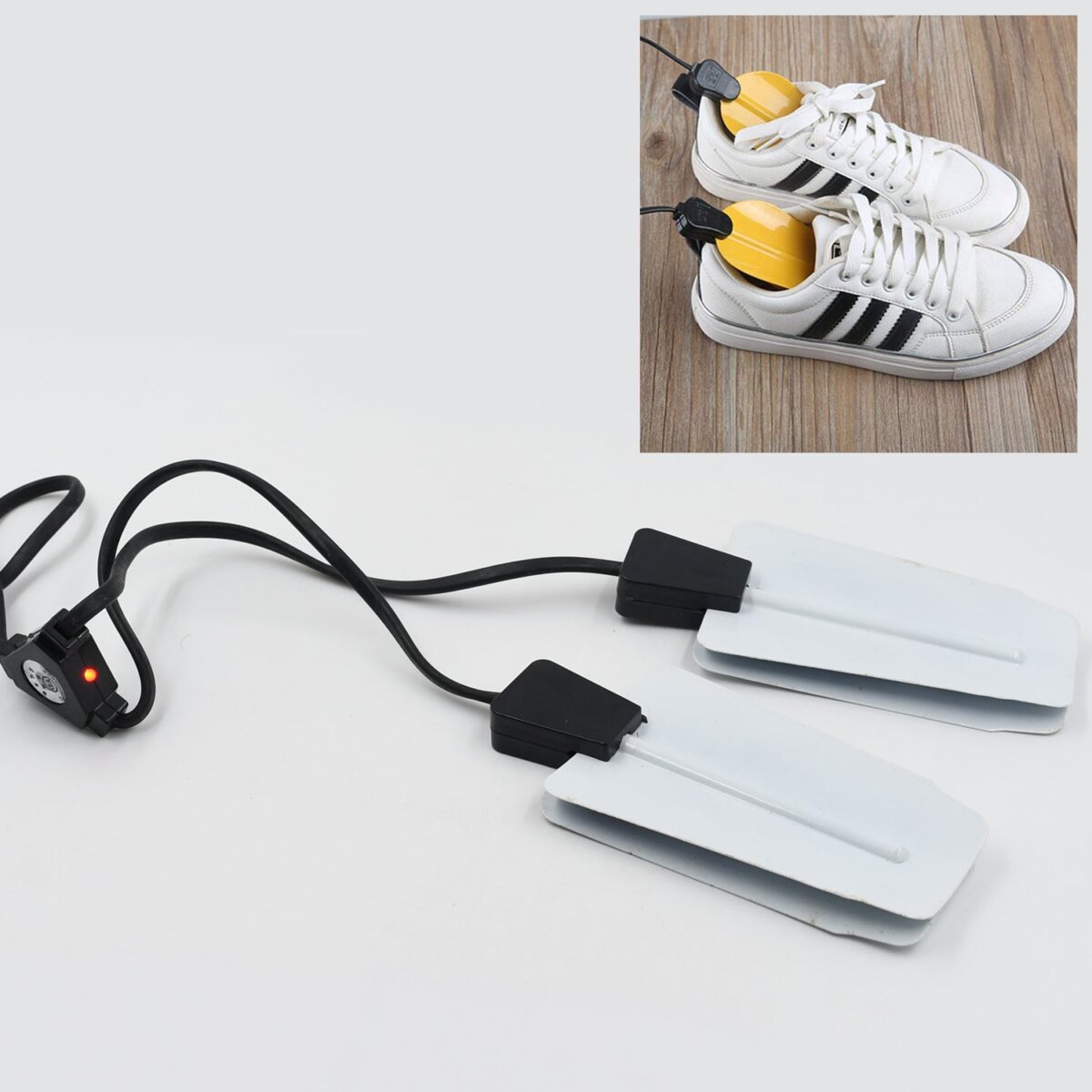 220V Portable Shoe Dryer Ã¢â‚¬â€œ Electric, USB Intelligent Timing for Home, Hotel & Dorm - Image 1