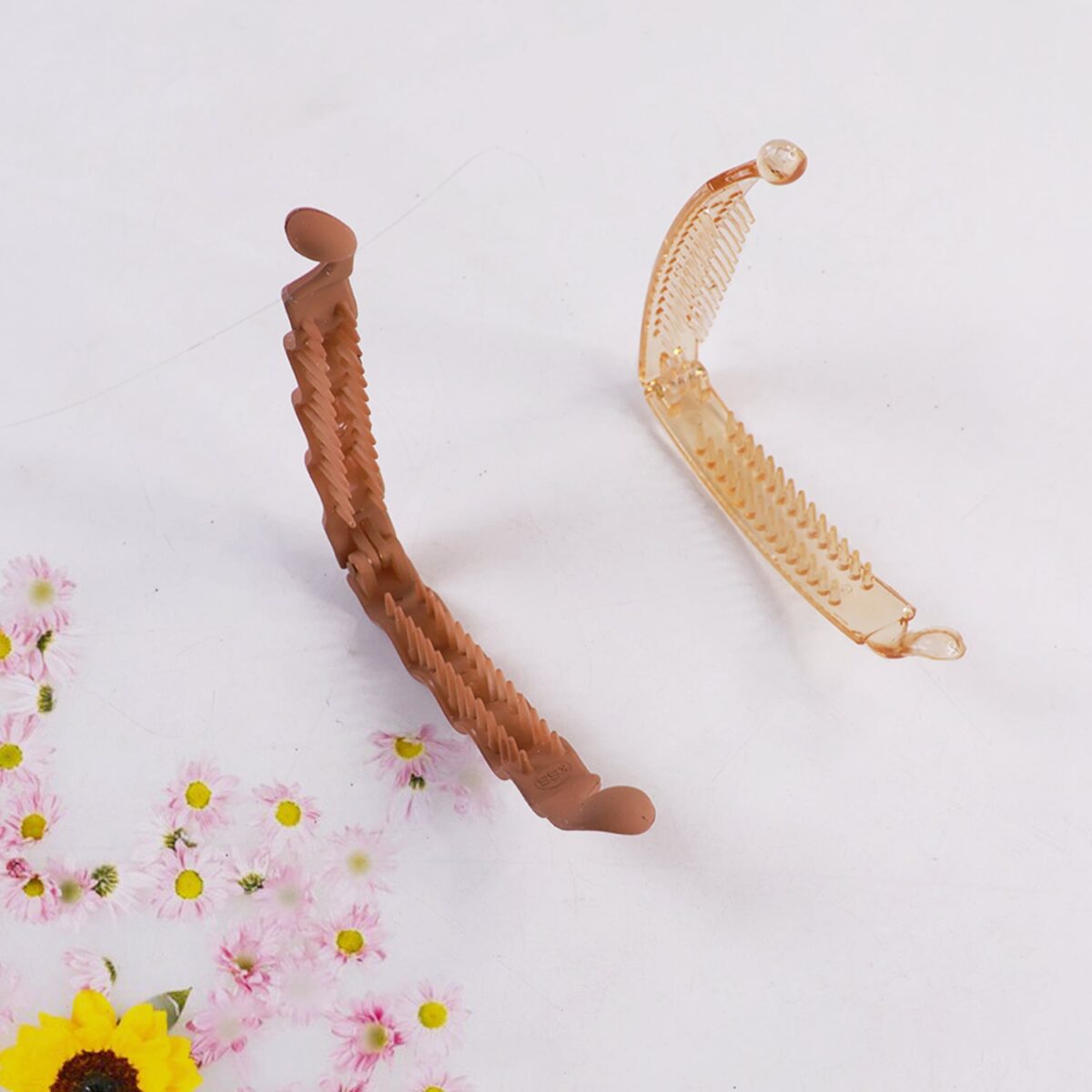 Plastic Hair Claw Clips Strong Clips (1 Pc / Mix Color), Hair accessories - Image 11
