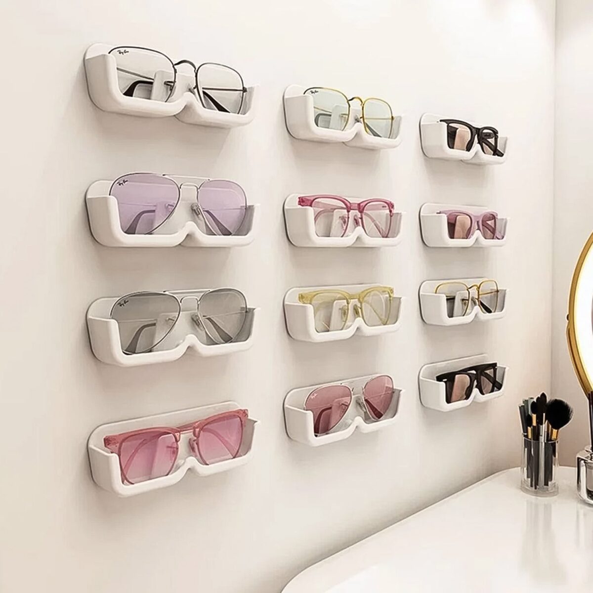 Wall Mount / Adhesive Sunglass Holder (1 Pc) - Image 4