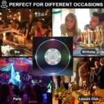Colorful LED Cocktail Coaster, Round Ultra-Thin LED Drink Coaster (1 Pc) - Image 7