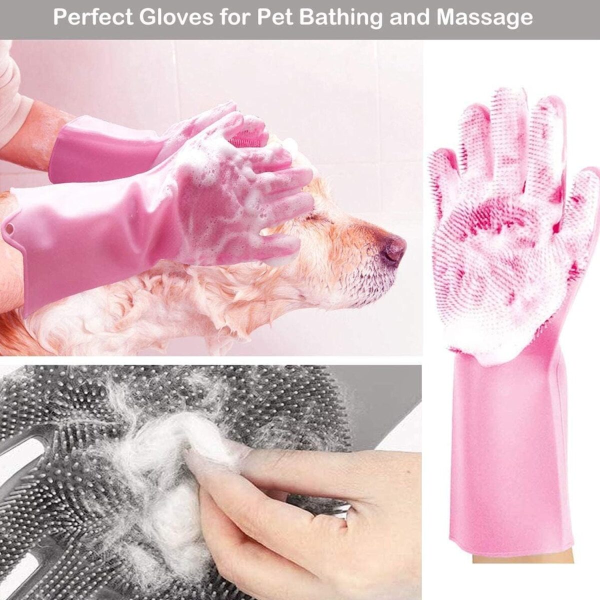 Single Left-Handed Silicone Dishwashing Glove: Scrubber, Reusable, Kitchen Cleaning - Image 5