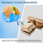 Silicone Burger Holder Snack Holder Reusable Burger Holder - Image 3