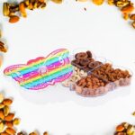 Butterfly Shape 4 Compartment Multipurpose Box | Dry Fruit Box (1 Pc) - Image 3