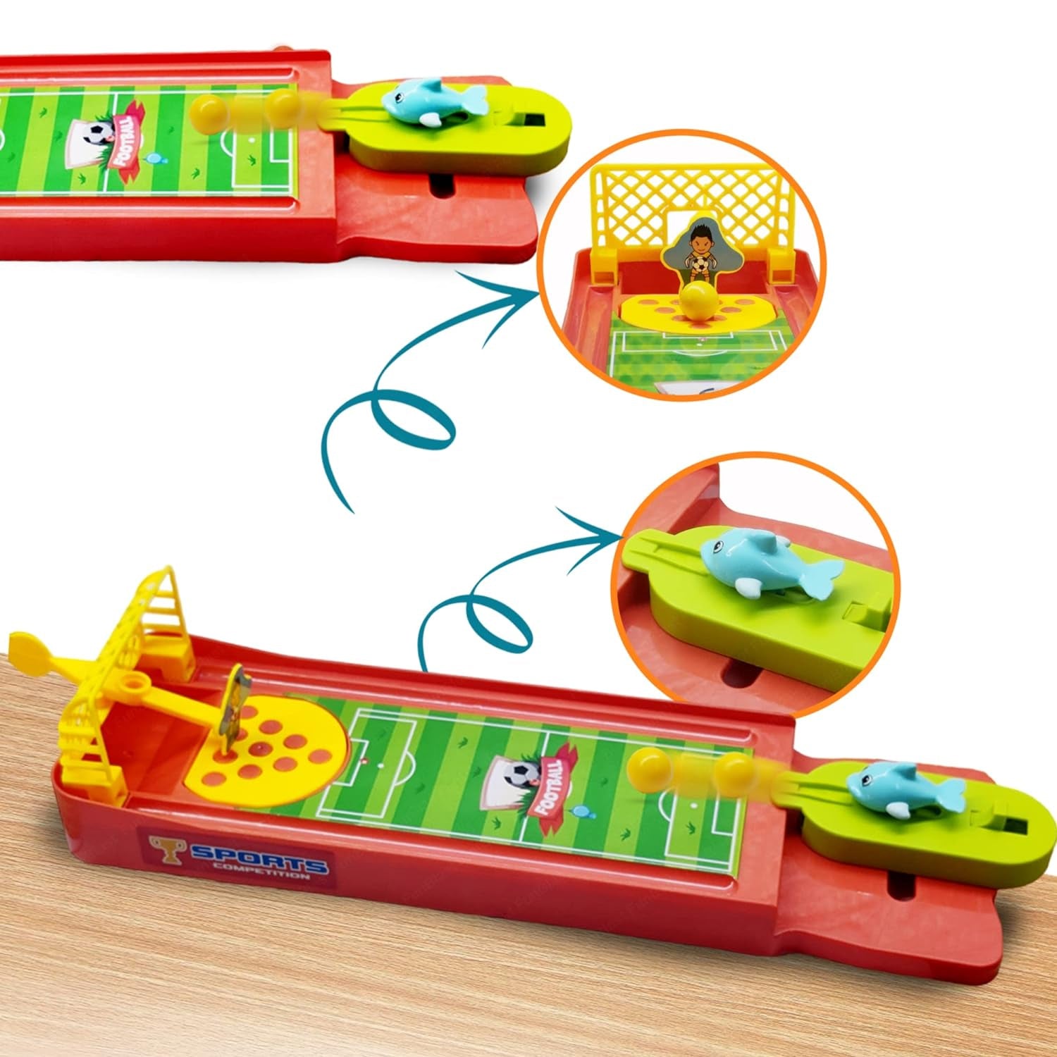 03_a1c70bba-58d1-4d1d-925a-662d7d630552.jpg Mini Table Top Finger Football Game for Kids-Desktop Game for Kids & Adults, Fun Indoor Finger Bowling Game for Boys & Girls, Family Board Game - Image 6