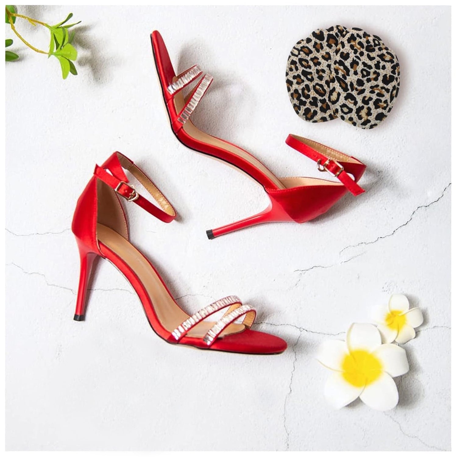 03_a9458dd2-ab2a-4d7b-b847-63de495d2258.jpg High Shoe Heel Cushion Inserts Non Slip Prevent Calluses Insole Pads (1 Pair / Mix Design) - Image 3