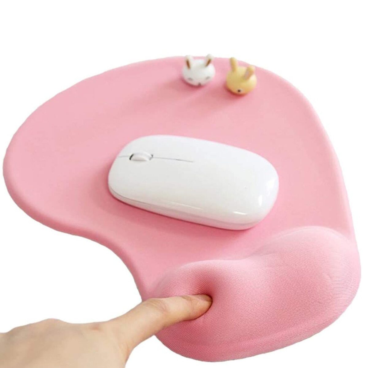 Comfortable Silicone Mouse Pad with Jel Mouse Pad For All type Multiuse Mouse Pad  ( Mix Color ) - Image 1