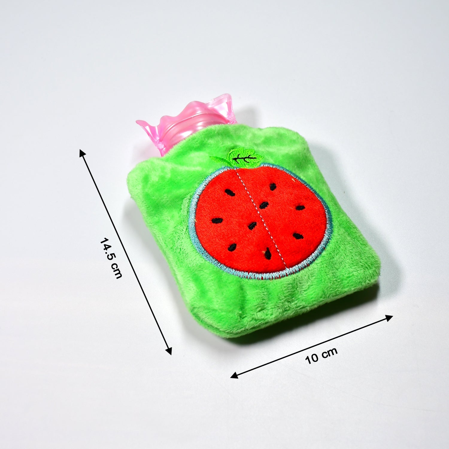 03_a9db8553-f755-4dc9-99e8-7ba174c1a214.jpg Watermelon Small Hot Water Bag with Cover ââ¬â Pain Relief Warmer - Image 7