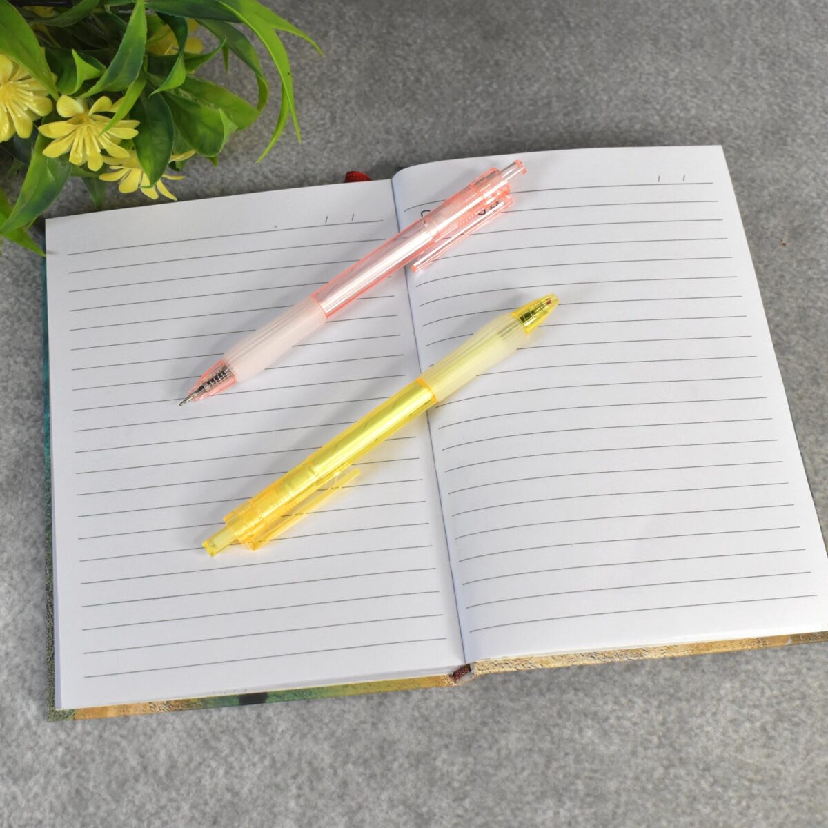 Lightweight Ball Point Pen, Smooth Writing Black Ball Pens (2 Pc Set) - Image 6