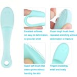 Silicone Makeup cleaning tool, finger wash Face Scrubber Facial Cleansing Brush (1 Pc / Mix Color) - Image 6