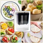 2 in 1 Yogurt Strainer with Storage Box â€“ 1400ml (Plastic + Steel) - Image 7