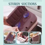 Small Multifunction Sink Drain Basket - Universal & Foldable - Sink Trash Holder Sink Side Storage Drainer Strainer Basket, Foldable Kitchen Sink Drain Strainer for Food,Dish Drainer for Fruits, Vegetables - Image 3