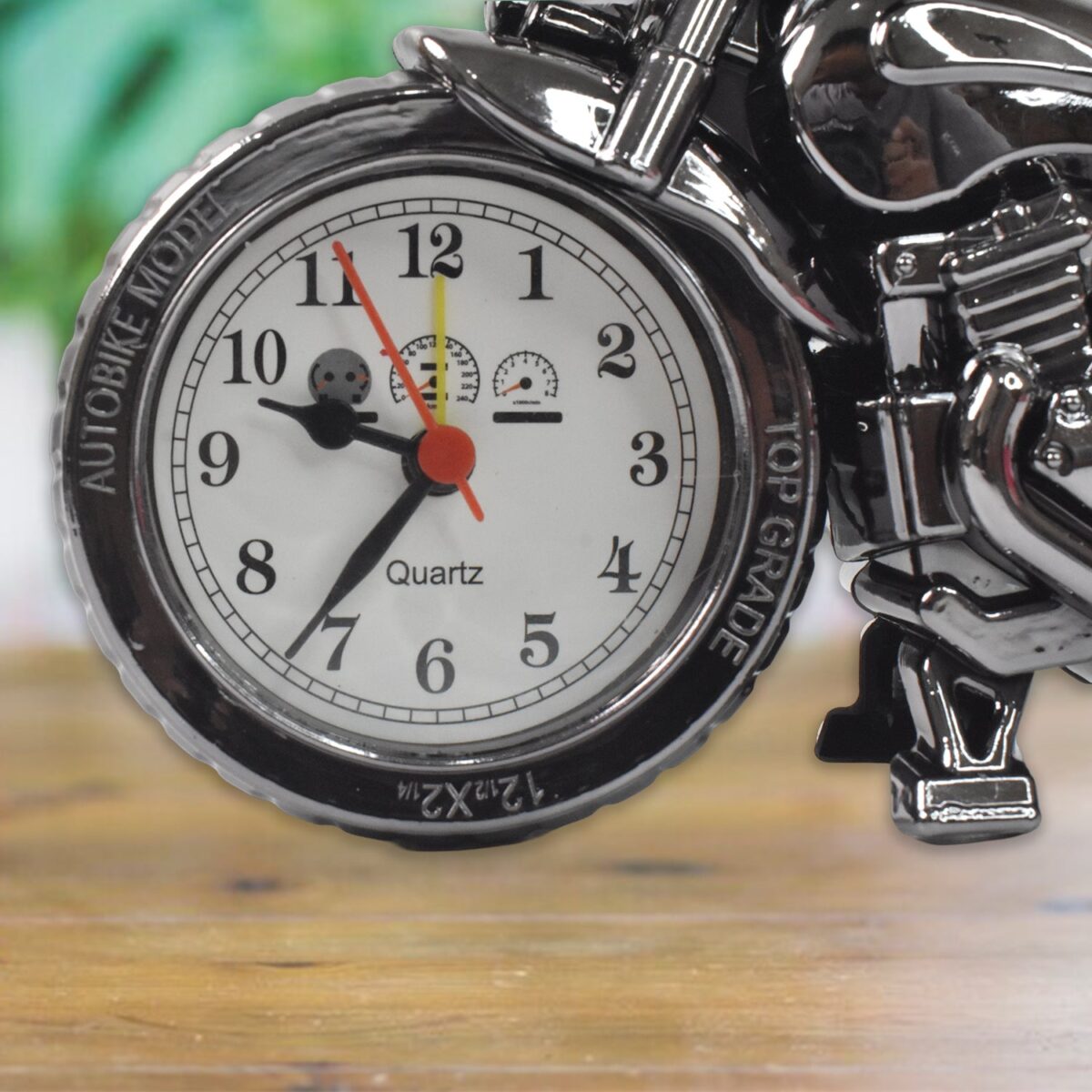 Motorcycle Alarm Clock, Motor Table Clock for Home Decor (1 Pc) - Image 3