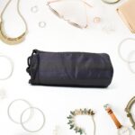 Reusable Multipurpose Washable Rope Pouch Pen Pencil Stationary Case Travel (1 Pc) - Image 4