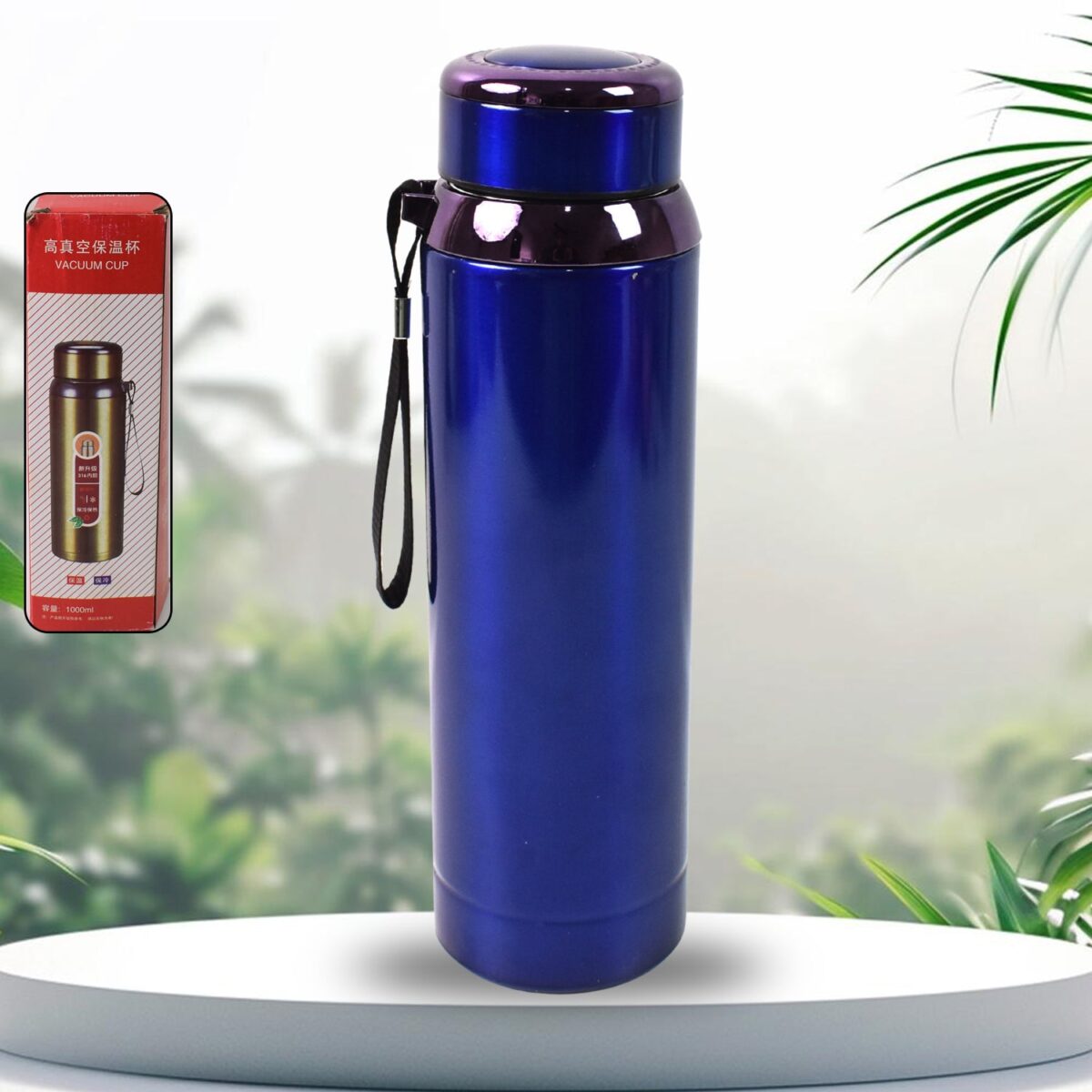 Vacuum Insulated Stainless Steel Bottle, Double walled (1000 ML) - Image 1