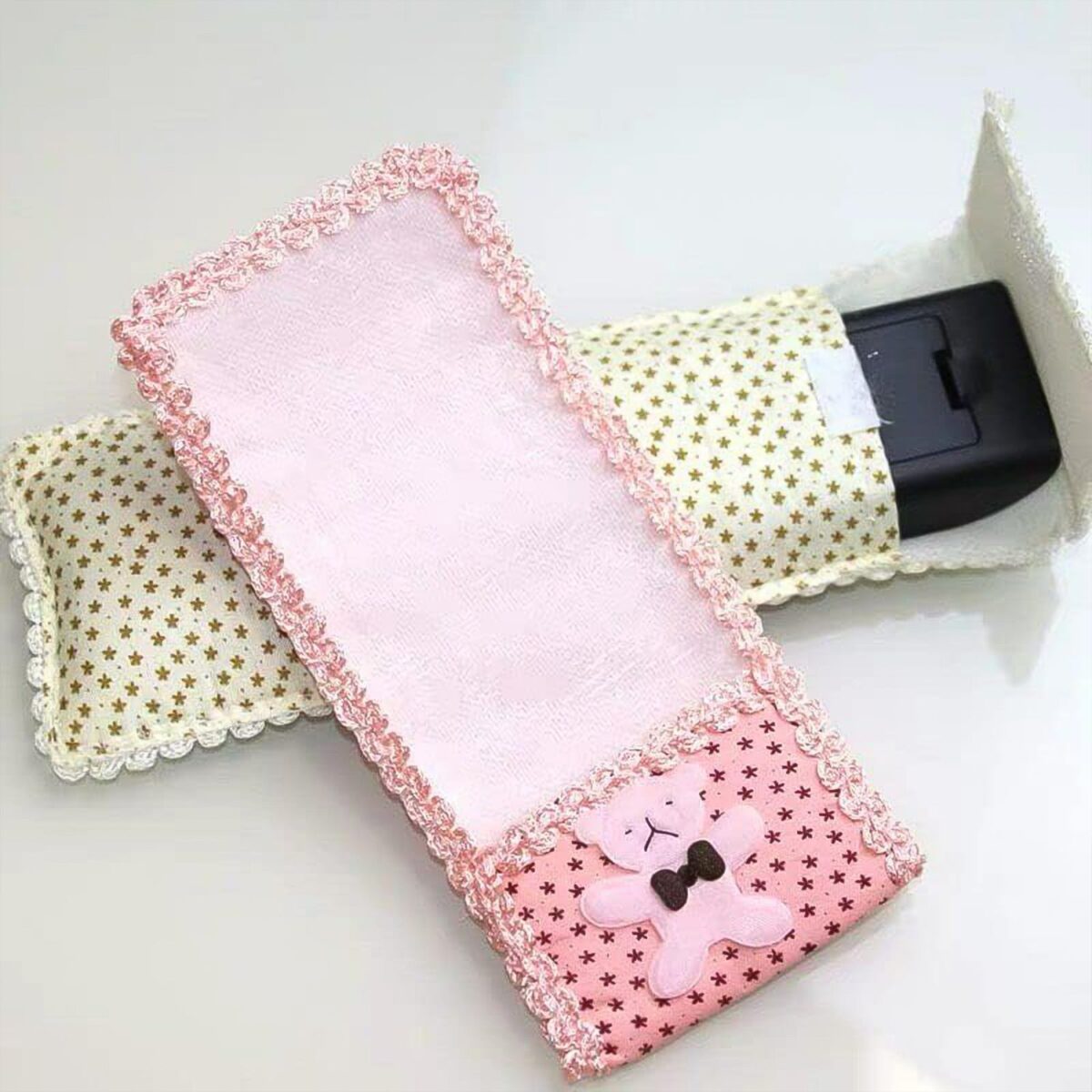 Cartoon Cloth Lace Remote Control Cover Remote Case (1 Pc / 21Ãƒâ€”8 CM / Medium) - Image 6
