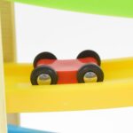 Car Racer Track Play set Wooden Click Clack Toys With 4 Mini Racers (1 Set) - Image 4