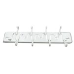 Adjustable Wall Hook: Slides for Easy Access (Bathroom & Home)