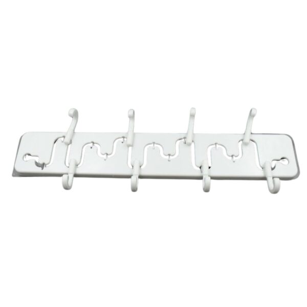 Adjustable Wall Hook: Slides for Easy Access (Bathroom & Home)