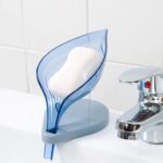 PlasticÂ Leaf Shape Soap Box, Soap Holder (1 Pc / With Color Box) - Image 4