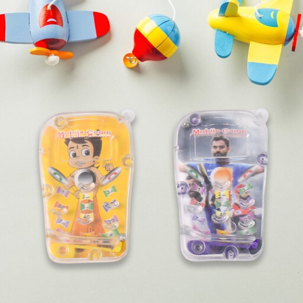 Kids Plastic Mobile Game Educational Toy (1 Pc / Mix Color & Design) - Image 1